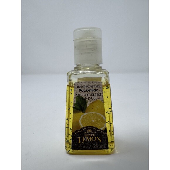 Bath & Body Works PocketBac Hand Sanitizer Holders Set of 5 & Lemon Sanitizer - Picture 9 of 11